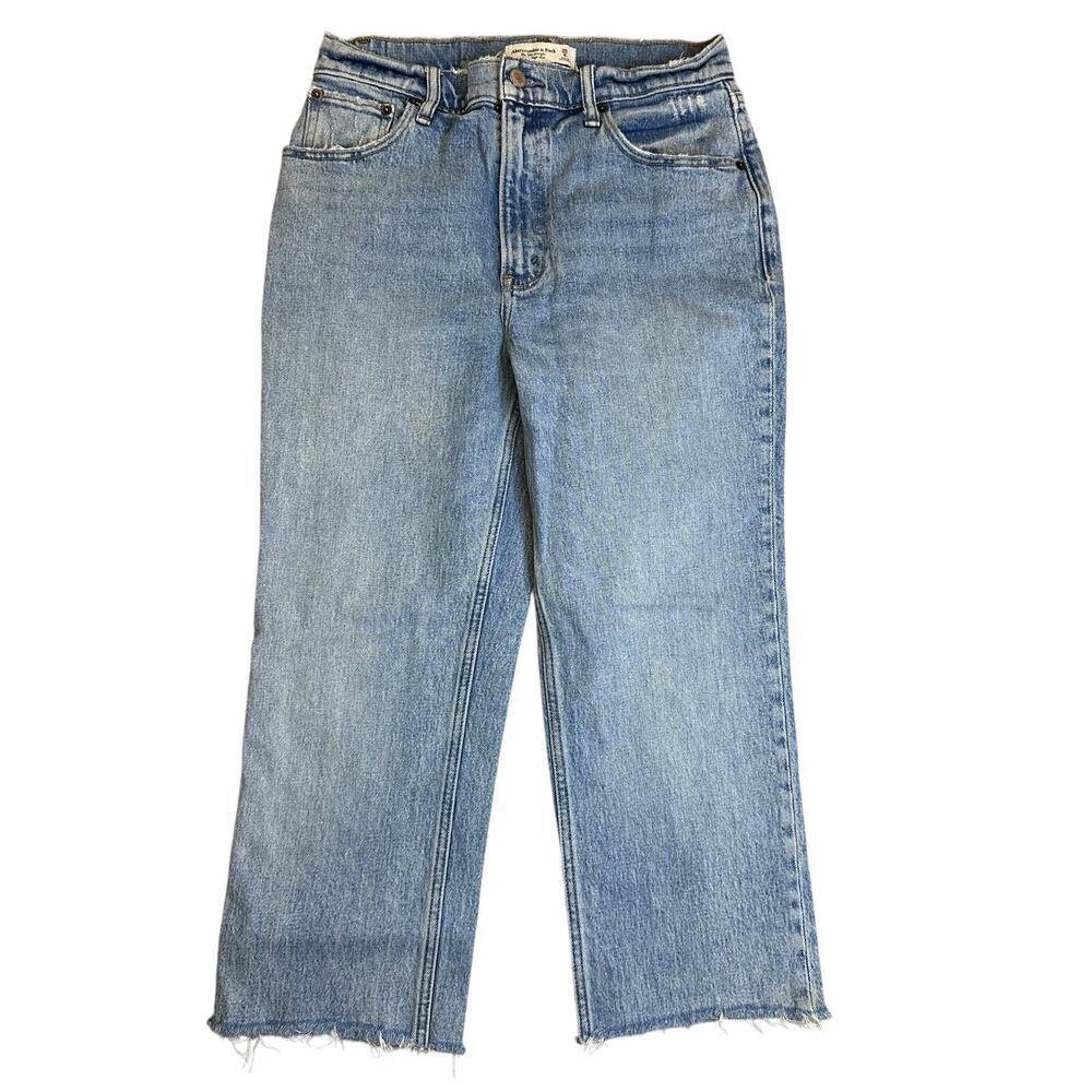 Abercrombie The 90s Straight‎ Ultra High Rise Jeans Size 28/6S
